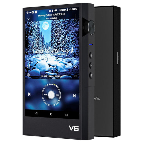 TempoTec V6 Hi-Res digital audio music player,hifi player DAP,portable high resolution audio player, DSD MQA, dual ak4493SEQ, two way bluetooth,4500mAh battery, 4.4mm/3.5mm